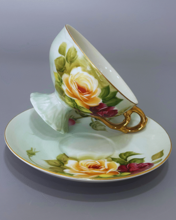 Norcrest Japan El Boyama Pedestal Fincan - Görsel 3