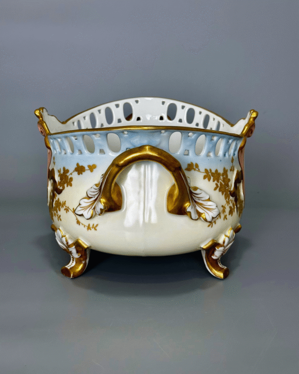 Antika Limoges Jardinyer / Çiçeklik - Görsel 5